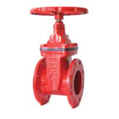 BS5163 Resilient seated NRS gate valve-flange end